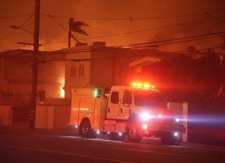 Extreme fire weather in southern California linked to Climate change